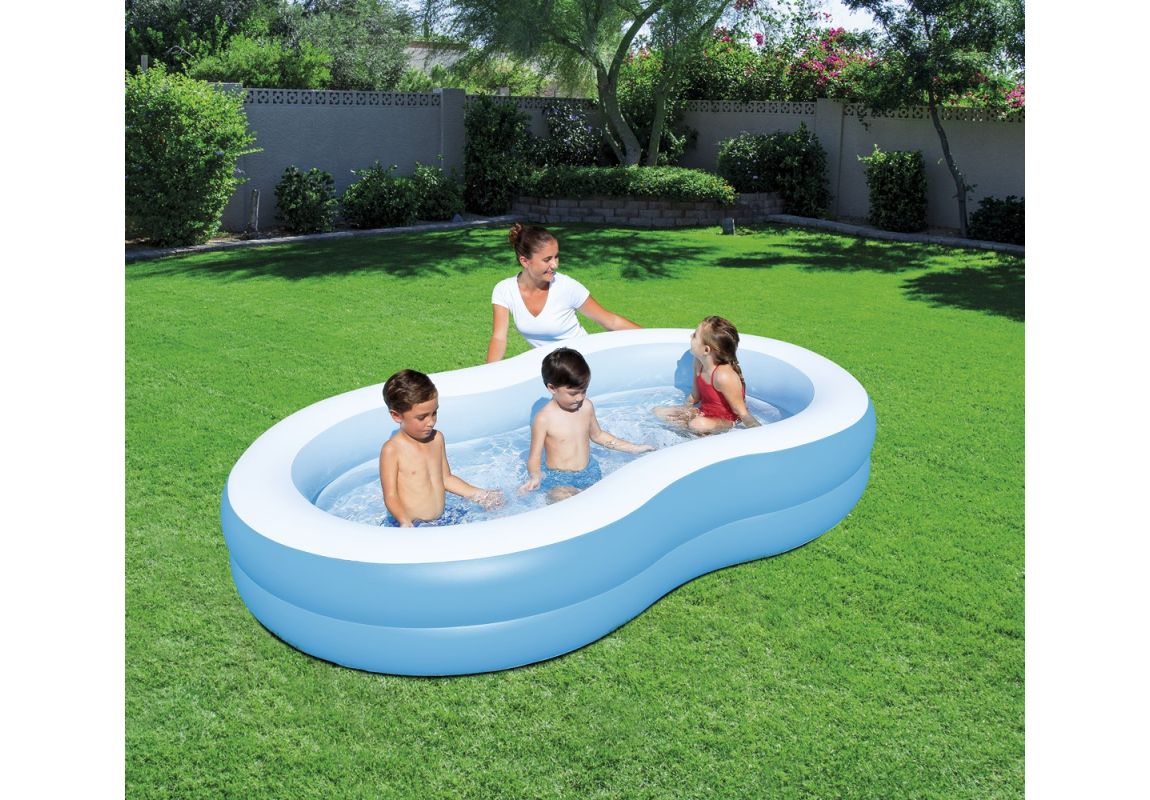 Družinski bazen The Big Lagoon 262 x 157 x 46 cm