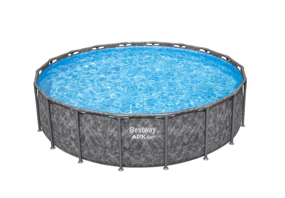 Montažni bazen APX 365 I 549 x 132 cm s filtrsko črpalko na pesek