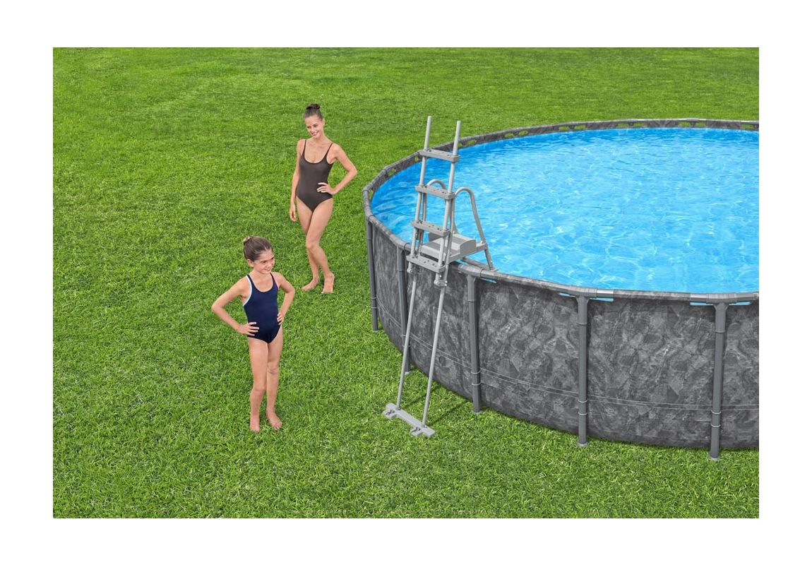 Montažni bazen APX 365 I 549 x 132 cm s filtrsko črpalko na pesek