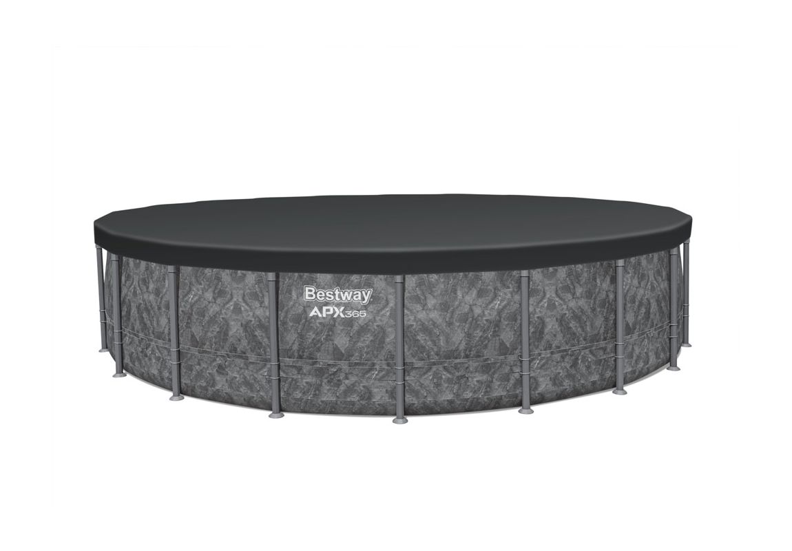 Montažni bazen APX 365 I 610 x 132 cm s filtrsko črpalko na pesek