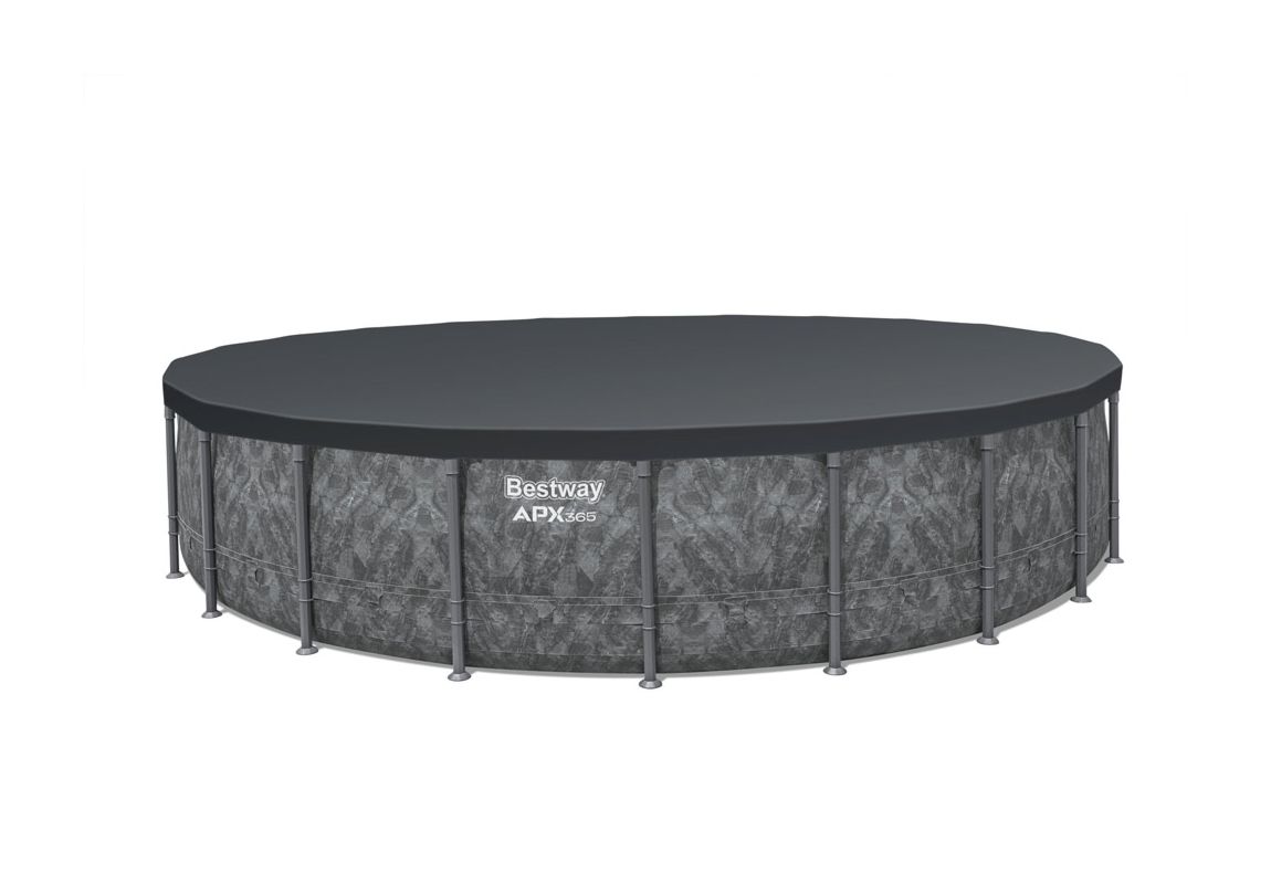 Montažni bazen APX 365 | 671 x 132 cm s filtrsko črpalko na pesek