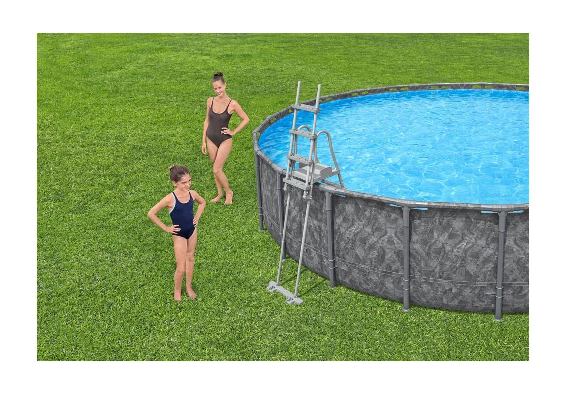 Montažni bazen APX 365 I 671 x 132 cm s filtrsko črpalko na pesek