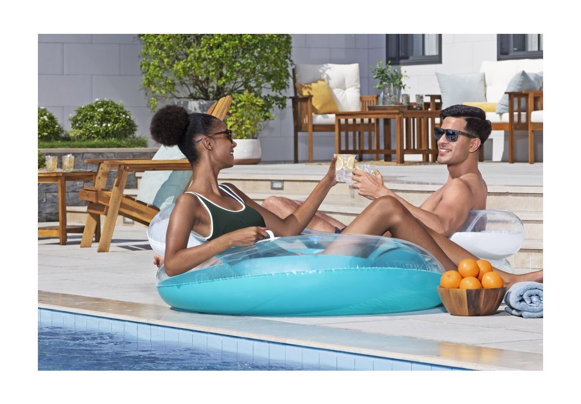 Napihljivi dvojni obroč | 188 x 117 cm