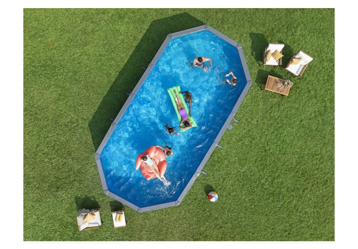 Montažni bazen Hydrium™ | 732 x 366 x 132 cm s filtrsko črpalko na pesek