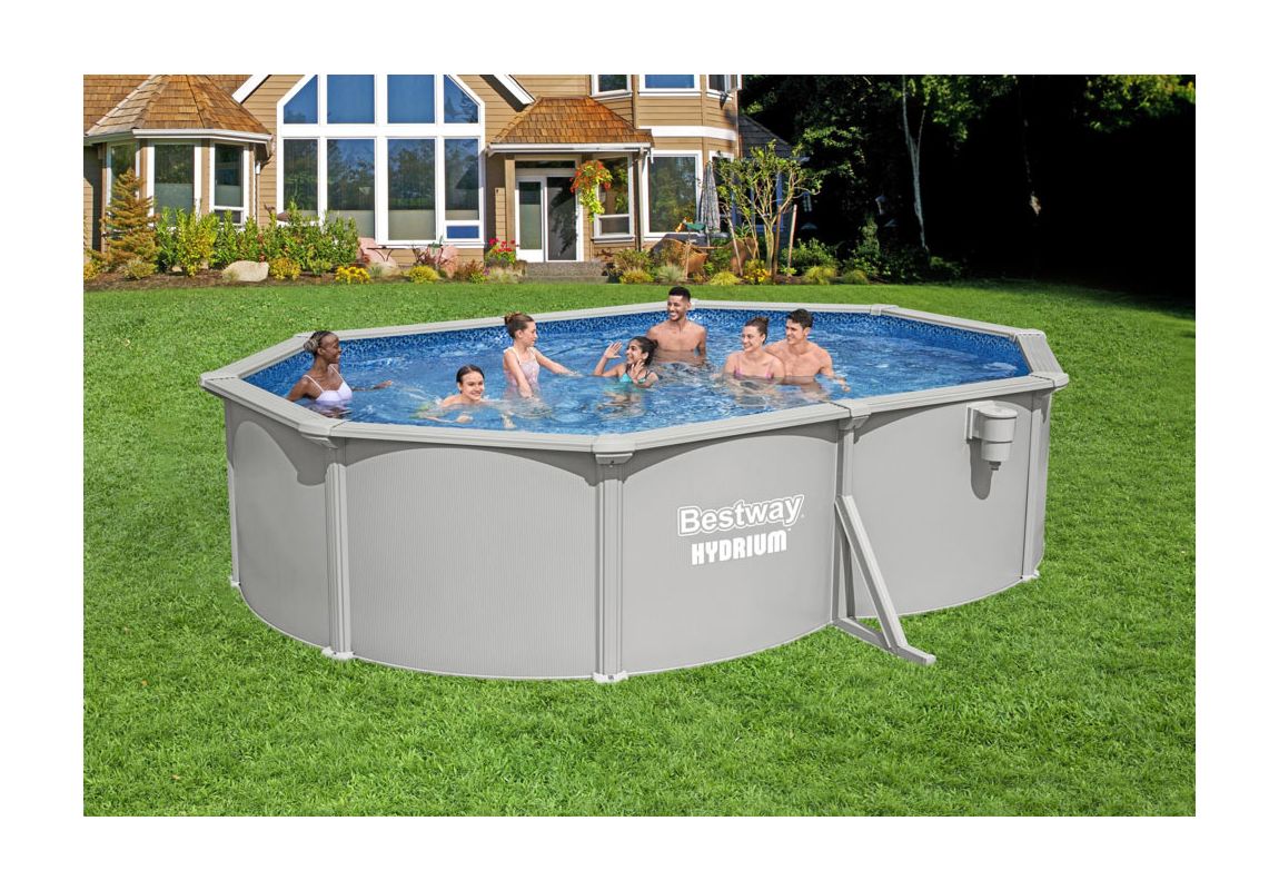 Montažni bazen Hydrium™ | 500 x 366 x 122 cm s filtrsko črpalko na pesek