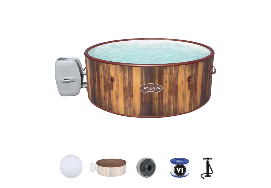 Masažni bazen (jacuzzi) Lay-Z-Spa® Helsinki Smart Airjet Plus™ | 180 x 66 cm