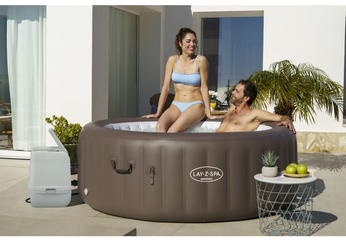 Masažni bazen (jacuzzi) Lay-Z-Spa® Dominica Smart HydroJet™ | 196 x 71 cm