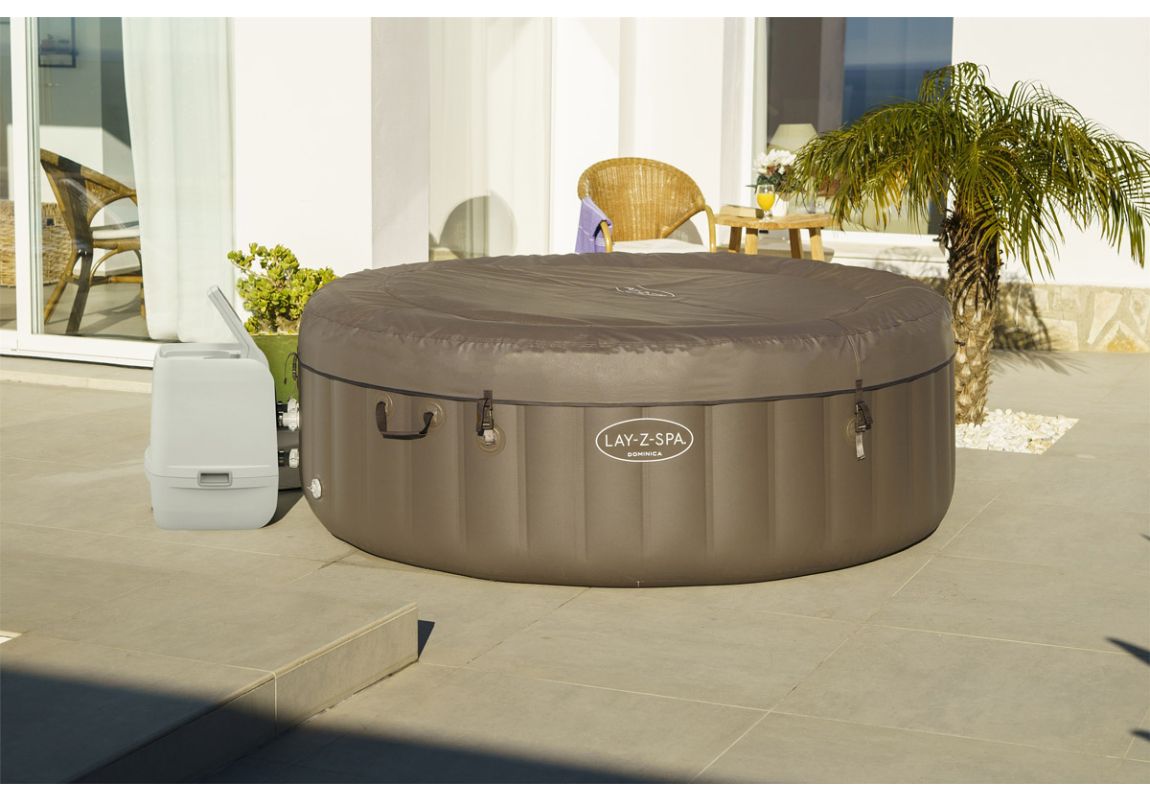 Masažni bazen (jacuzzi) Lay-Z-Spa® Dominica Smart HydroJet™ | 196 x 71 cm