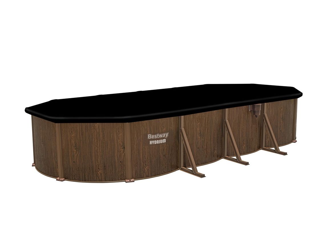 Montažni bazen Hydrium™ | 730 x 360 x 130 cm s filtrsko črpalko na pesek