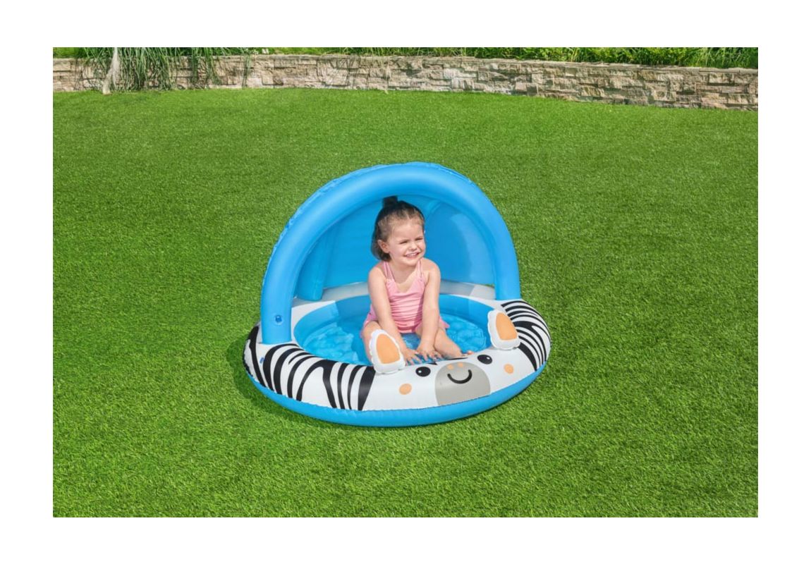 Otroški bazen Safari Sun™ s senčnikom | 97 x 66 cm
