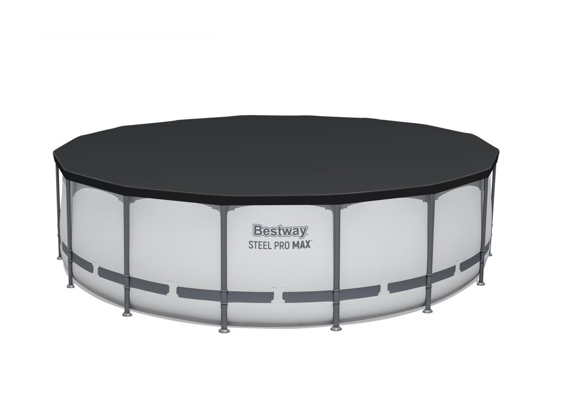 Montažni bazen Steel Pro MAX™ | 488 x 122 cm s kartušno filtrsko črpalko