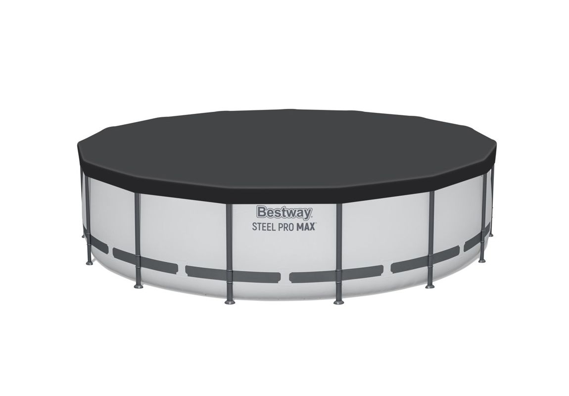 Montažni bazen Steel Pro™ MAX | 457 x 107 cm s kartušno filtrsko črpalko