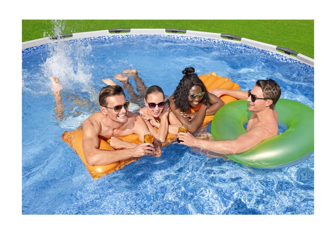 Montažni bazen Steel Pro™ MAX | 457 x 107 cm s kartušno filtrsko črpalko