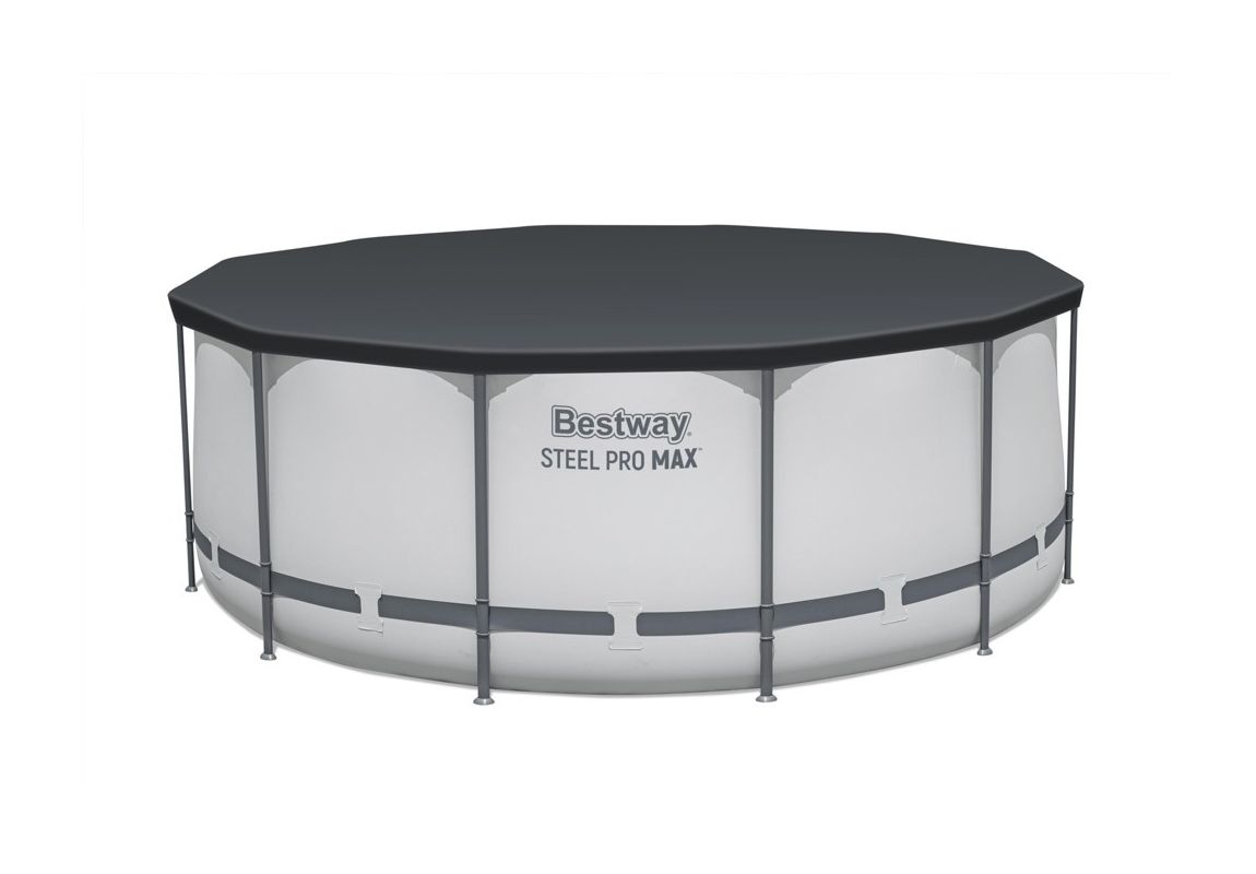 Montažni bazen Steel Pro MAX™ | 366 x 122 cm s kartušno filtrsko črpalko