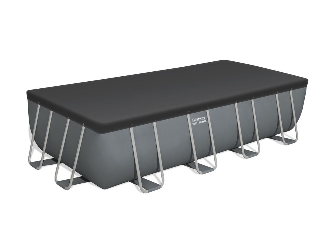 Montažni bazen Steel Pro MAX | 549 x 274 x 122 cm s filtrsko črpalko na pesek