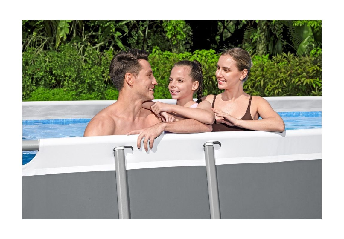 Montažni bazen Steel Pro MAX | 549 x 274 x 122 cm s filtrsko črpalko na pesek