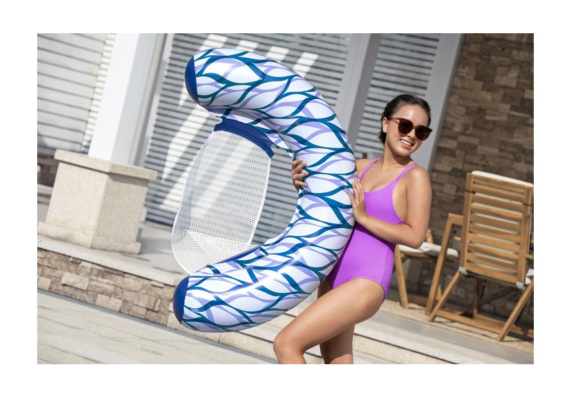 Napihljiv naslanjač Summer Sway | 186 x 146 x 21 cm