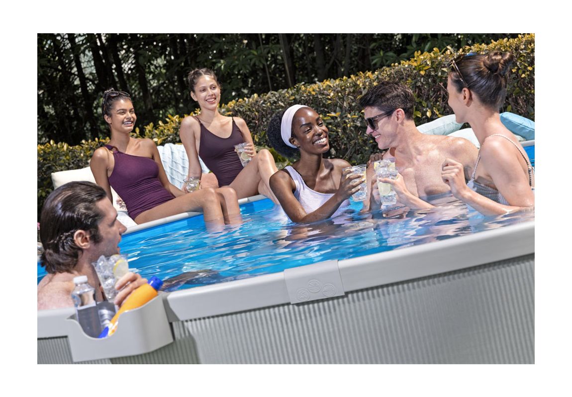 Montažni bazen TANX | 305 x 61 cm s kartušno filtrsko črpalko