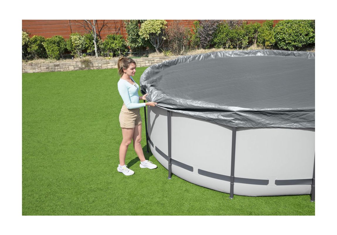Celoletno pokrivalo za okrogle bazene | 366 cm