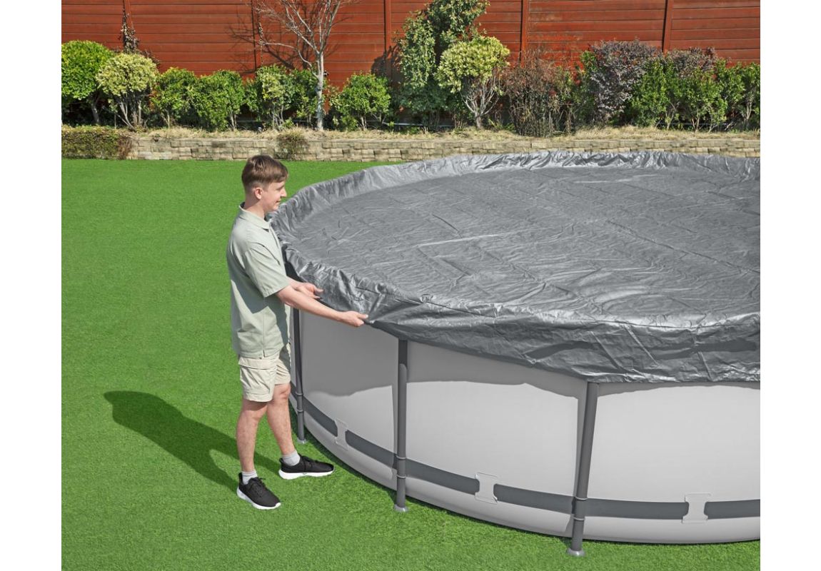 Celoletno pokrivalo za okrogle bazene | 457 cm