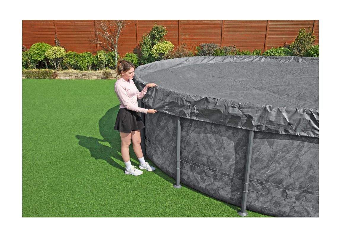 Celoletno pokrivalo za okrogle bazene | 549 cm