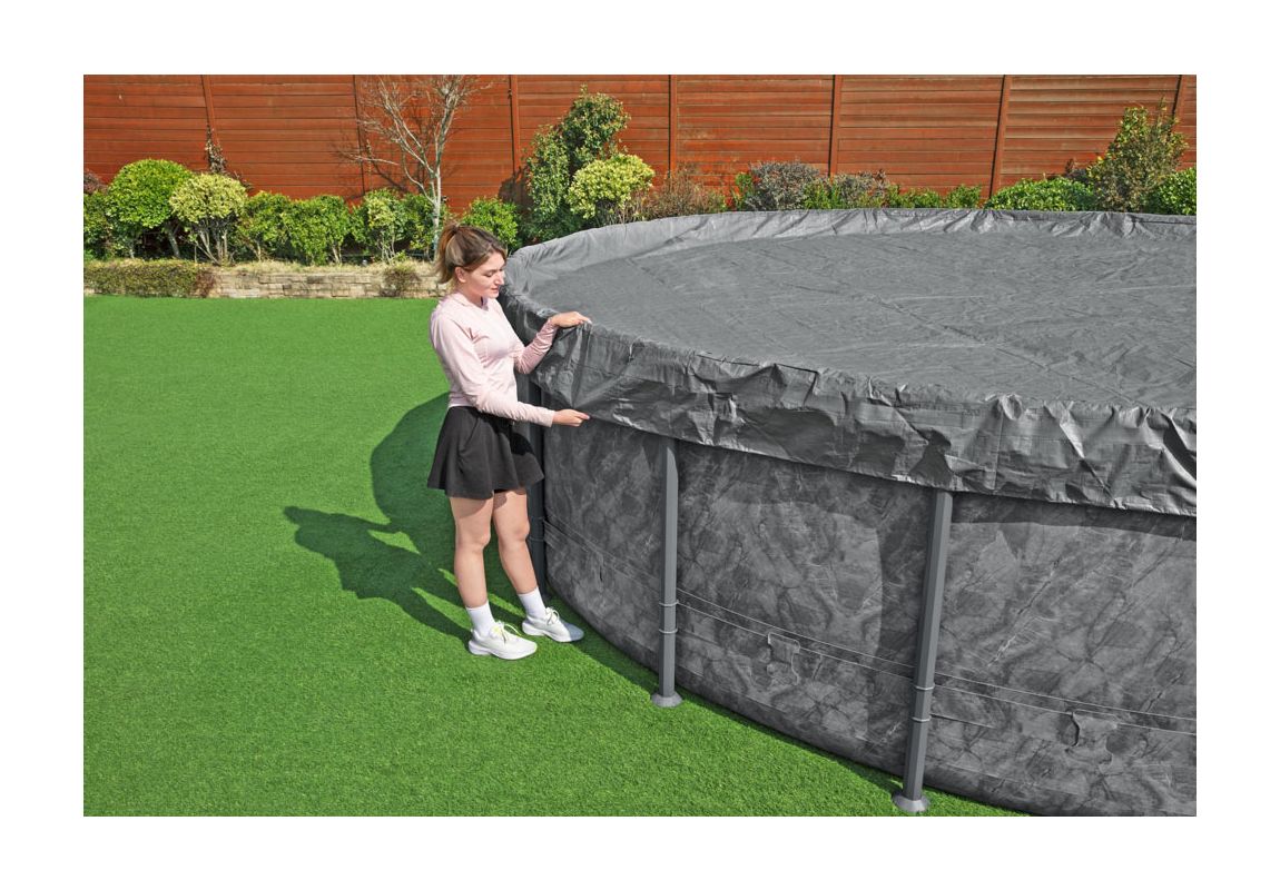 Celoletno pokrivalo za okrogle bazene | 671 cm