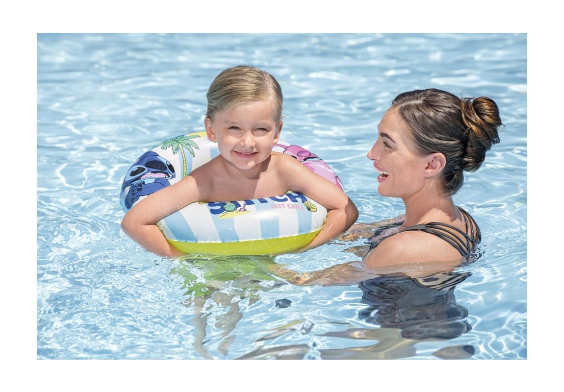 Disney® Stitch otroški plavalni obroč | 48 cm