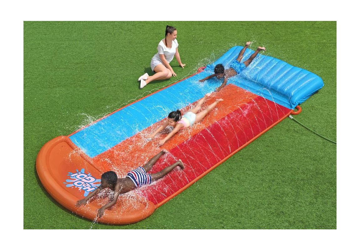 Trojna drsalnica H2OGO! Tsunami Splash | 4,88 m