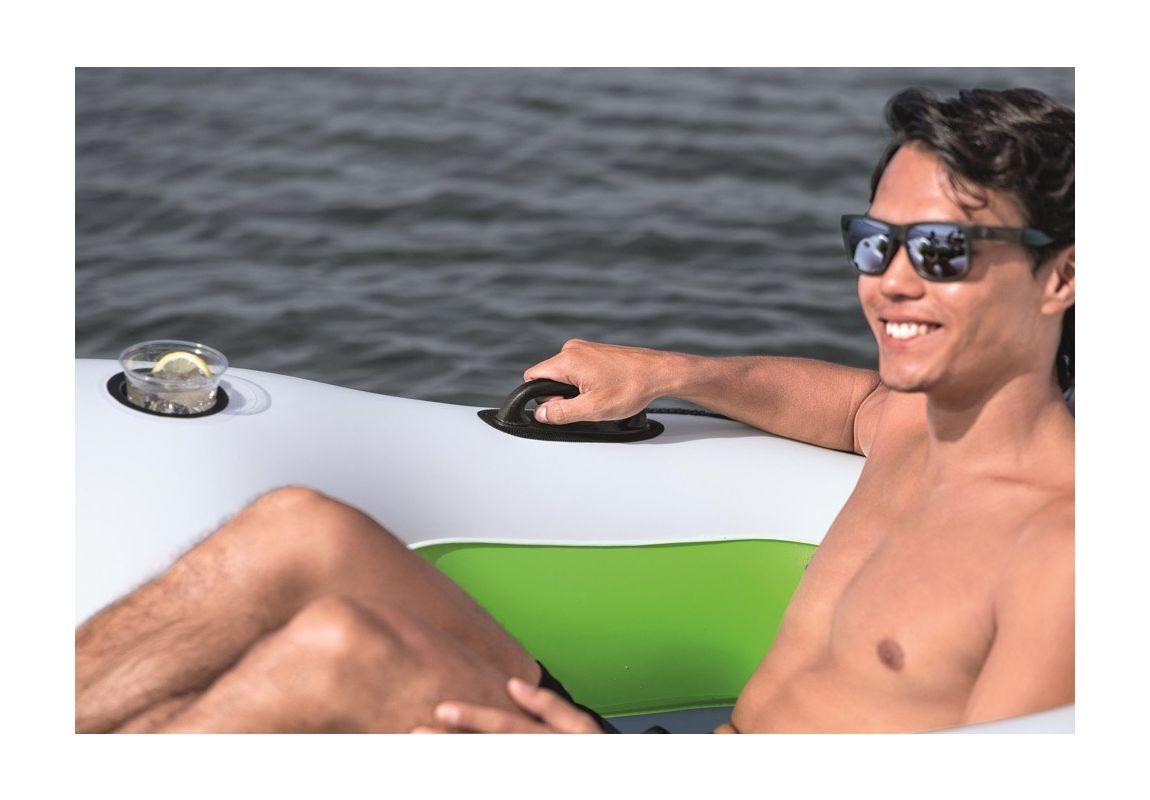 Napihljiv otok Breeze Bloc | 291 x 202 x 51 cm