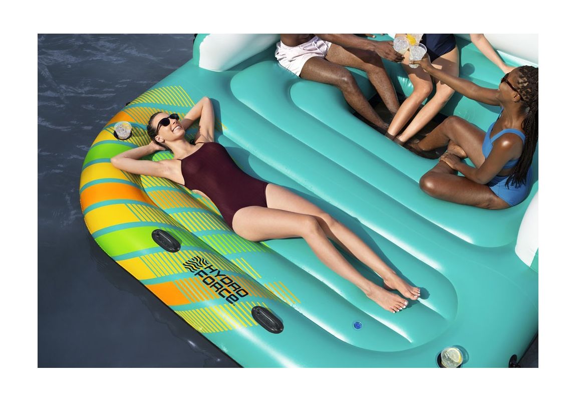 Napihljiv otok Sunny Lounge | 291 x 265 x 83 cm