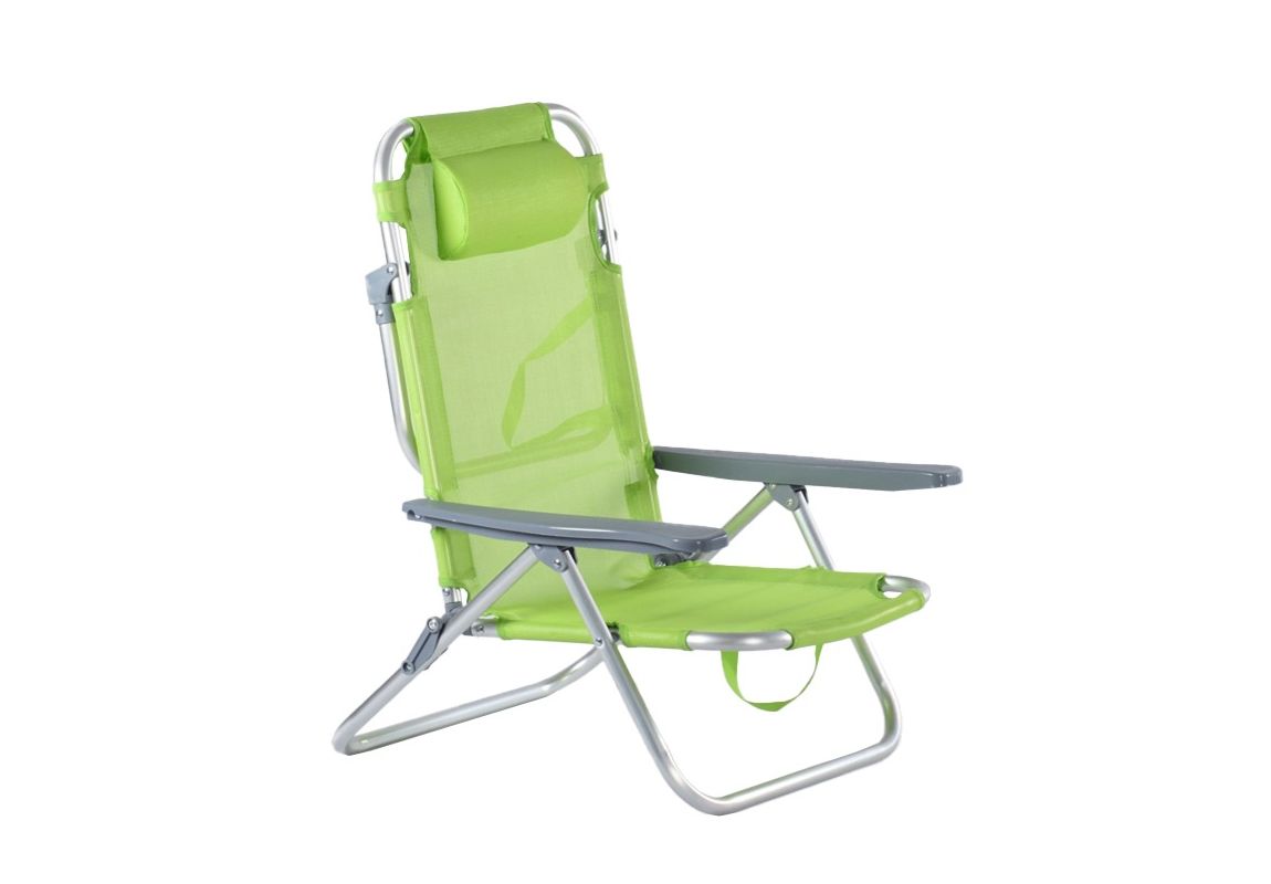 ItStime zložljiv stol/ležalnik Fiji | 63 x 61 x 23/78 cm