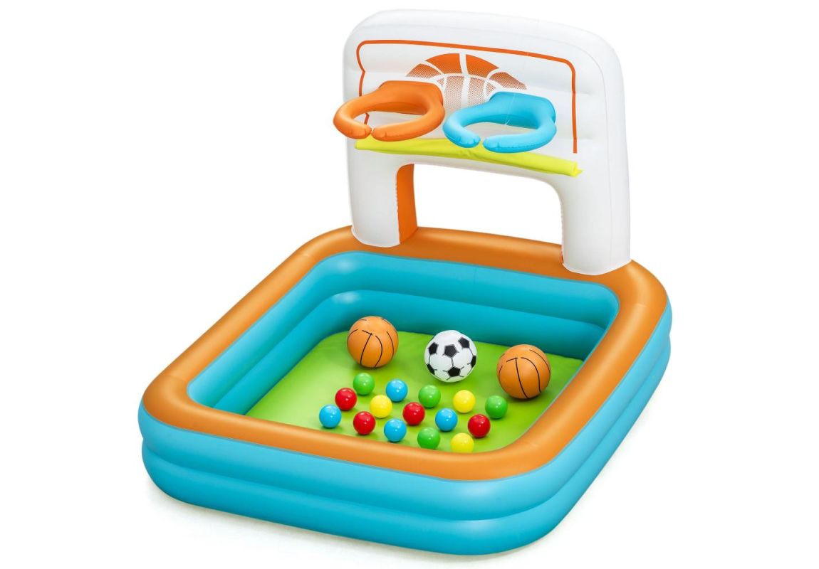 Igralni bazen z žogicami Kick ‘N Swish | 120x107x84 cm