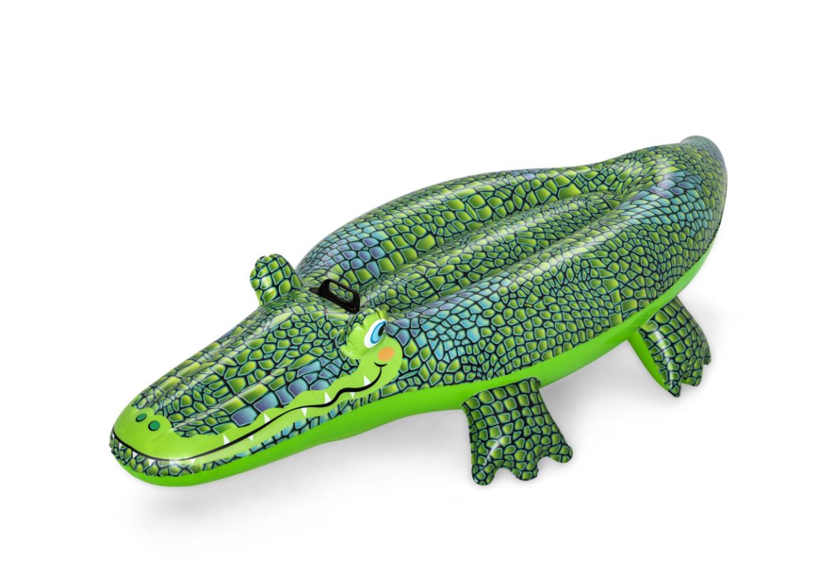 Napihljiv krokodil Buddy Croc | 152 x 71 cm