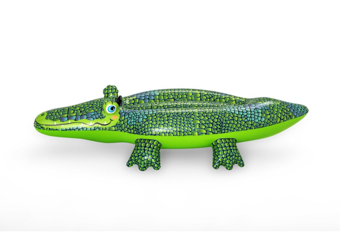 Napihljiv krokodil Buddy Croc | 152 x 71 cm