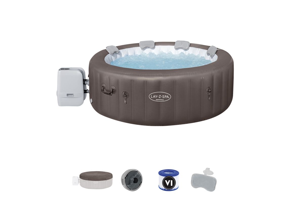 Masažni bazen (jacuzzi) Lay-Z-Spa® Dominica Smart HydroJet™ | 196 x 71 cm