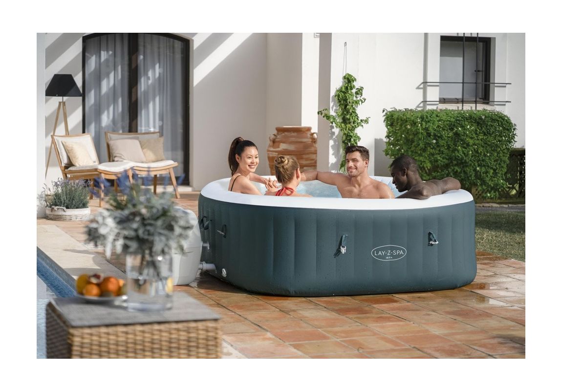 Masažni bazen (jacuzzi) Lay-Z-Spa Ibiza Airjet | 180 x 180 x 66 cm