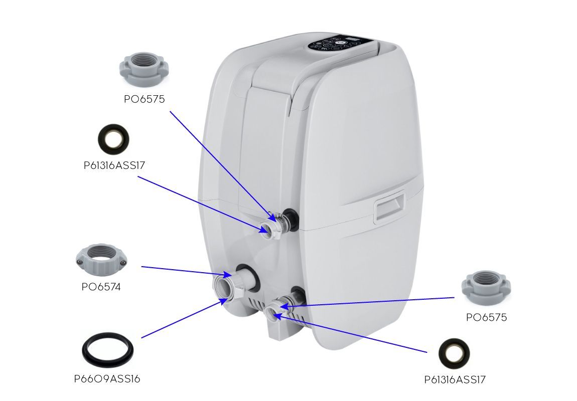 Rezervni grelec za Lay-Z-Spa Airjet | z Wifi-jem