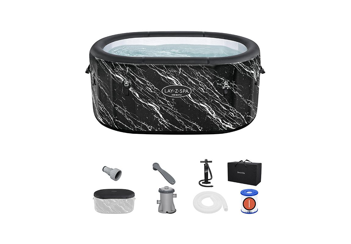 Lay-Z-Spa® Glacial Dip napihljiva kad za ledeno kopel I 152 x 92 x 71 cm