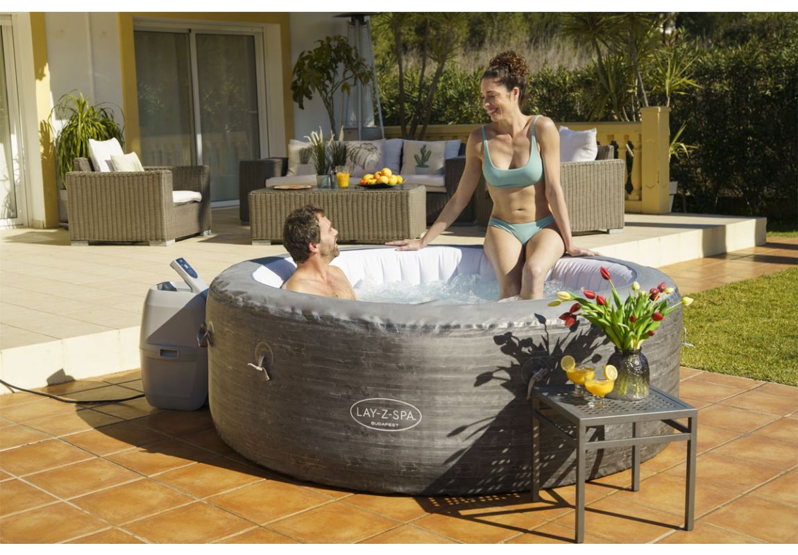 Masažni bazen (jacuzzi) Lay-Z-Spa® Budapest Airjet™ | 196 x 66 cm