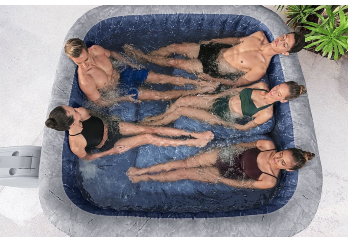 Masažni bazen (jacuzzi) Lay-Z-Spa San Francisco Smart Hydrojet Pro | 230 x 230 x 71 cm