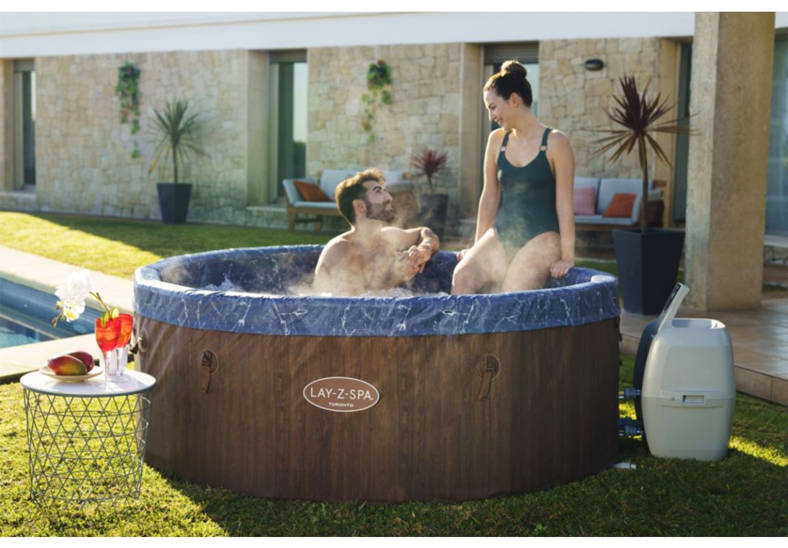 Masažni bazen (jacuzzi) Lay-Z-Spa® Toronto ThermaCore Smart Airjet™ Plus | 190 x 70 cm