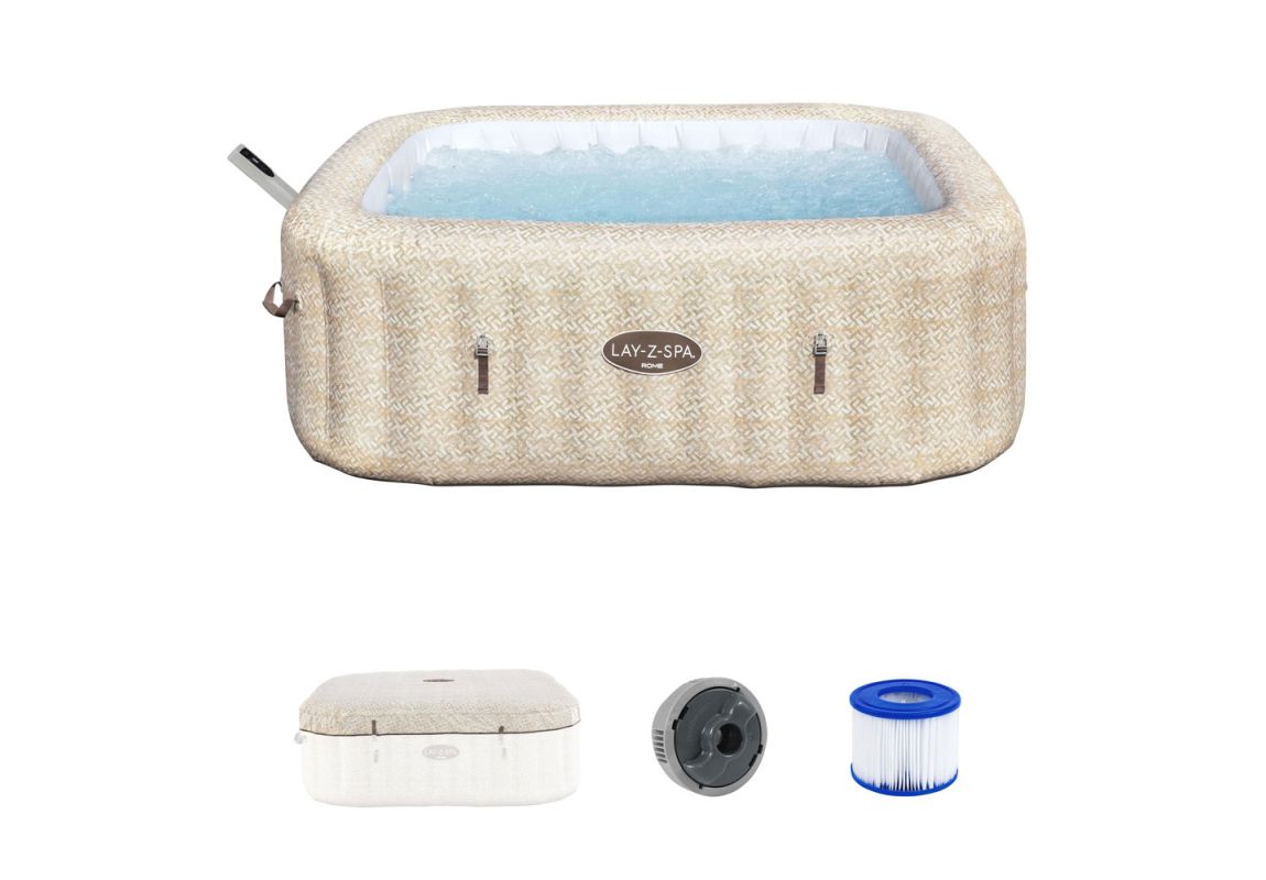 Masažni bazen (jacuzzi) Lay-Z-Spa Rome Smart Airjet | 201 x 201 x 71 cm