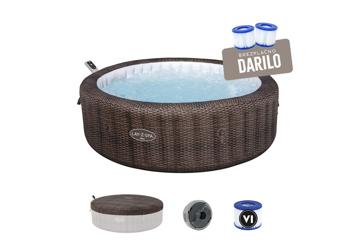 Masažni bazen (jacuzzi) Lay-Z-Spa Bali Smart Airjet | 216 x 71 cm