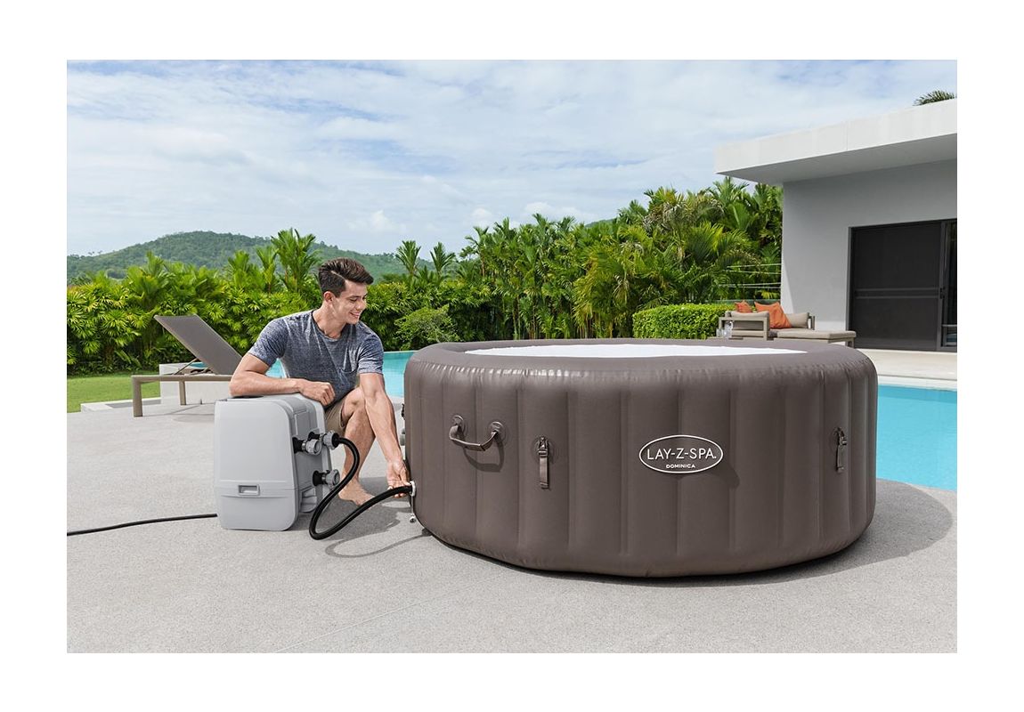 Masažni bazen (jacuzzi) Lay-Z-Spa® Dominica HydroJet | 196 x 71 cm