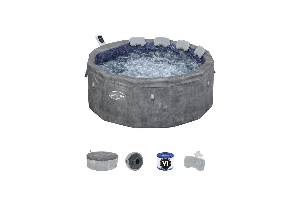 Masažni bazen (jacuzzi) Lay-Z-Spa® Carrara Smart AirJet™ | 170 x 65 cm