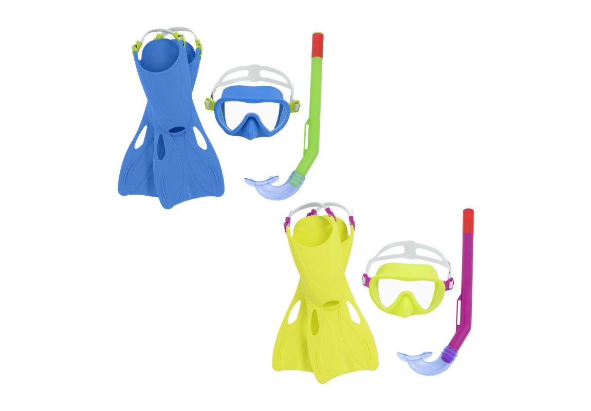 Set maska, dihalka in plavutke Crusader Essential | za 3+ let