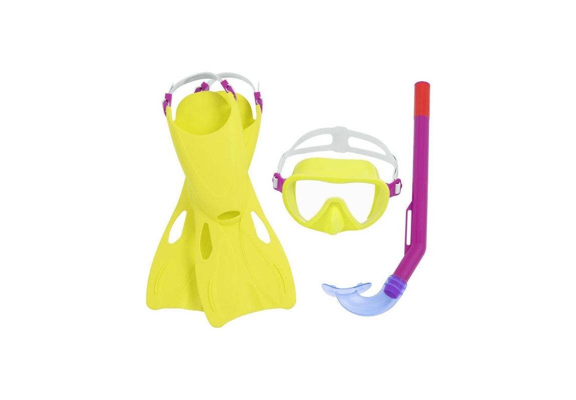 Set maska, dihalka in plavutke Crusader Essential | za 3+ let