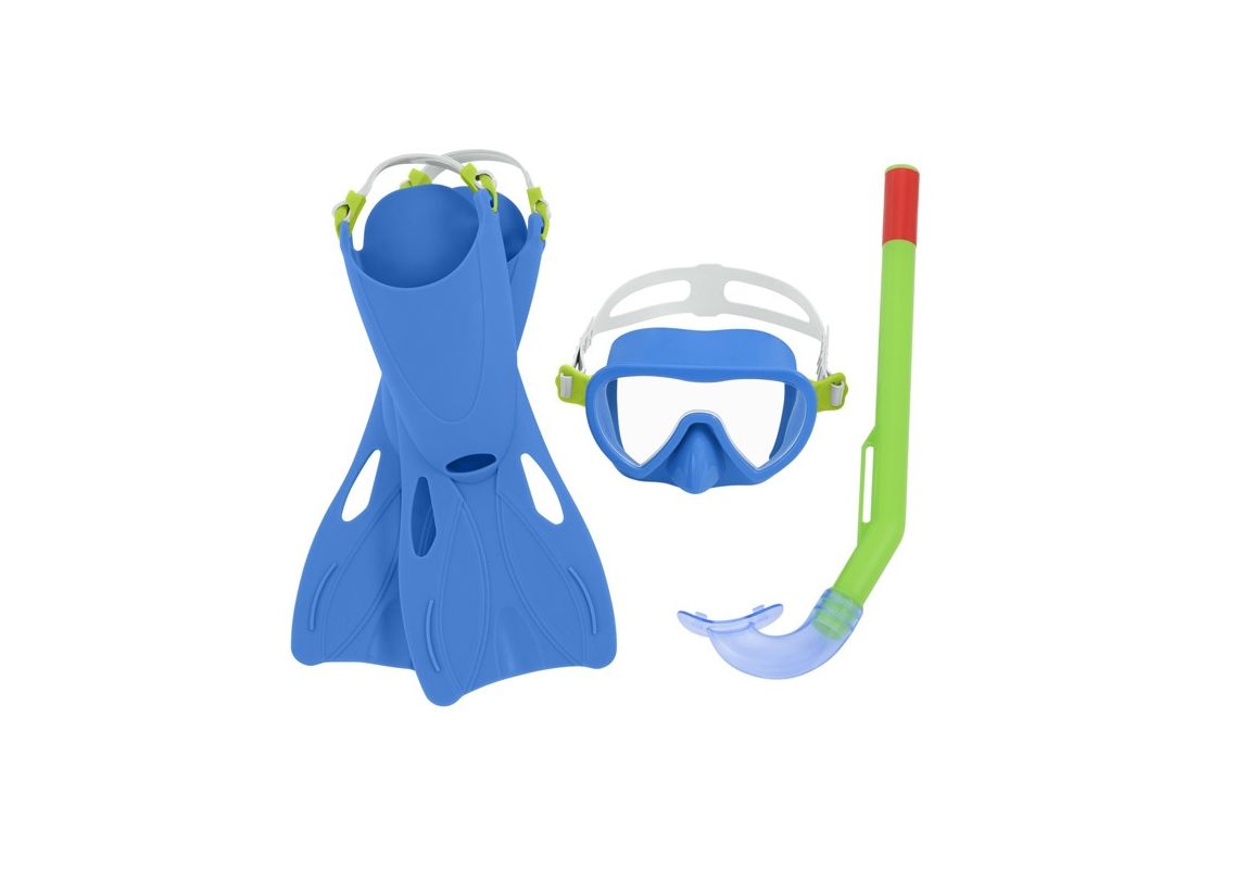 Set maska, dihalka in plavutke Crusader Essential | za 3+ let