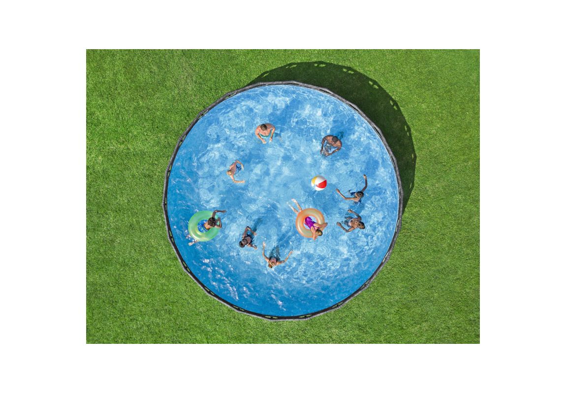 Montažni bazen APX 365 | 671 x 132 cm s filtrsko črpalko na pesek