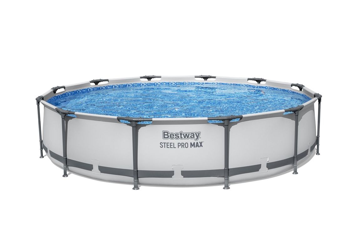 Montažni bazen Steel Pro MAX™ | 366 x 76 cm s kartušno filtrsko črpalko